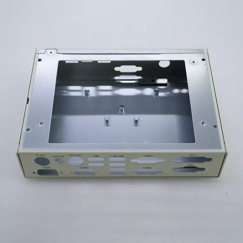 Pulverlakeret kontrolpanel i metal